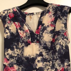 Rebecca Taylor Floral a-line dress